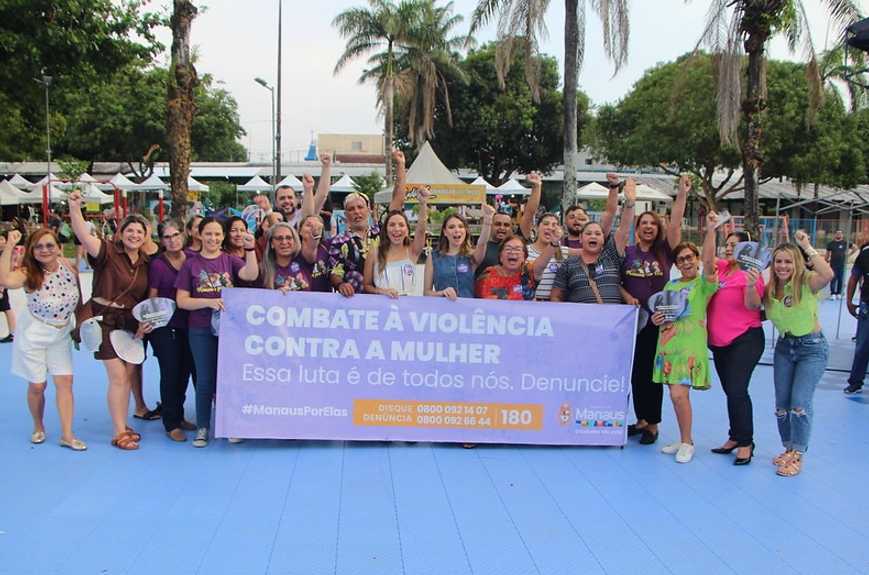 Manaus Promove Ato Público Contra o Feminicídio