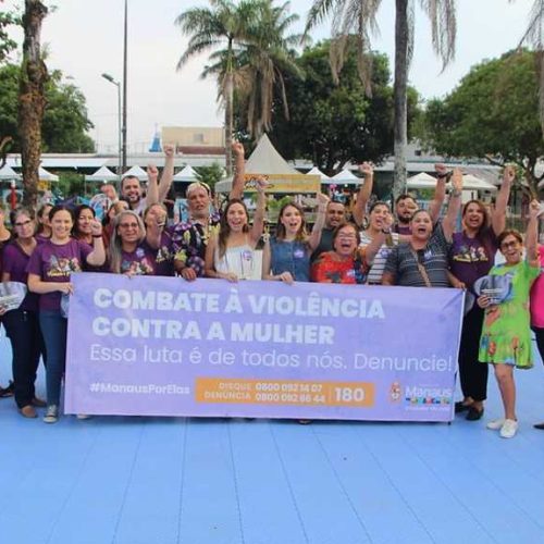 Manaus Promove Ato Público Contra o Feminicídio